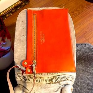 Varriale Genuine Leather Wristlet.